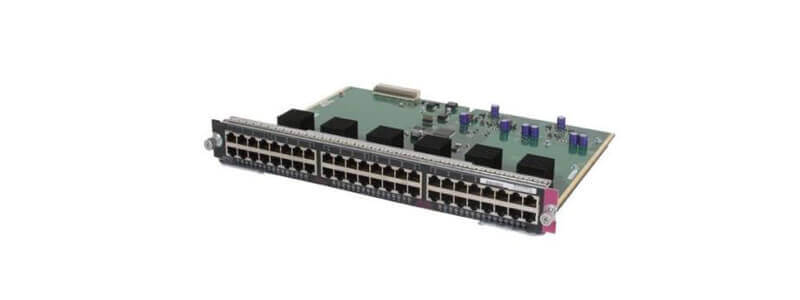 WS-X4648-RJ45V-E Cisco Catalyst 4500 Line Card 48 Port 10/100/1000 RJ45 PoE