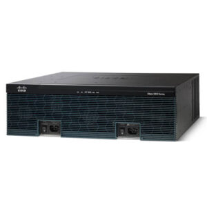 C3900-SPE100/K9 | Router Cisco ISR 3900 3x1G RJ-45, 1xRJ-45 Console, 1xUSB Console, 1xRJ-45 Auxiliary, 2xUSB, 2xCompactFlash Card, 4xEHWIC, 2xSFP (mini-GBIC)