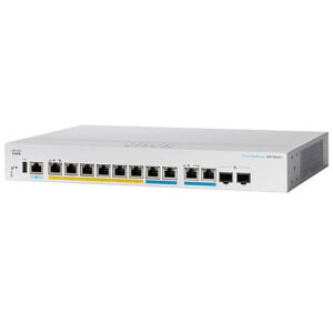 CBS350-8MP-2X-EU | Switch Cisco CBS350 8x 100M/1G/2.5G PoE, 2x 10G Combo Uplink