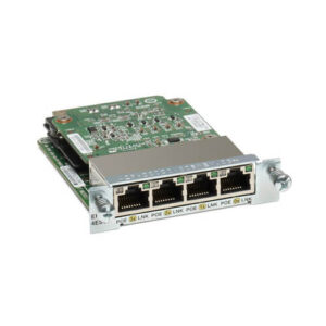 EHWIC-4ESG-P | Cisco Router EHWIC WAN Card 4x1G RJ-45 PoE WAN