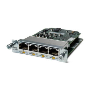 HWIC-4ESW-POE | Cisco Router High-Speed WAN Interface Card 4x10Base-T/100Base-TX RJ45 PoE