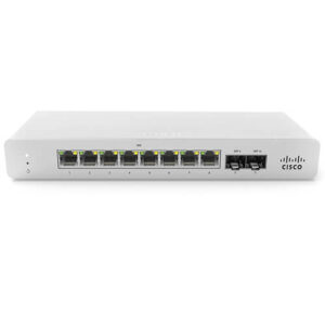 MS120-8FP-HW | Meraki MS120-8FP 1G L2, GigE 124W PoE Switch