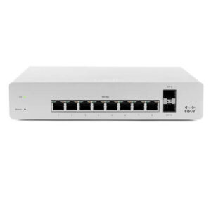 MS220-8 | Cisco meraki 8-port gigabit switch with 2 SFP interfaces
