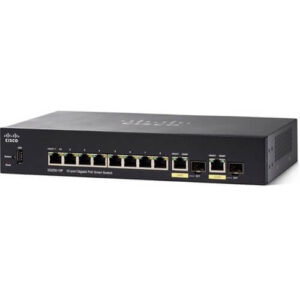 SG250-10P-K9-EU | Switch Cisco SMB 250 8 Port 10/100/1000 PoE+ 62W, 2 Port 1G SFP/RJ45 Uplink