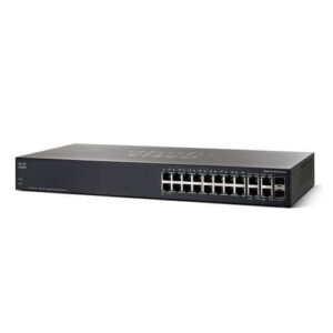 SG300-20 (SRW2016-K9) | Switch Cisco SMB 300 18 Port 10/100/1000, 2 Port Combo Mini GBIC