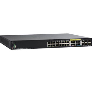 SG350X-24PV-K9-EU | Switch Cisco SMB 350 16 Port 1G PoE+, 8 Port 5G PoE+, 2 Port 10G RJ45/SFP+ Uplink, 2 Port 10G SFP+ Uplink