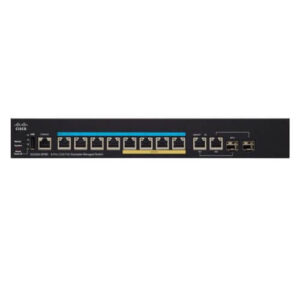 SG350X-8PMD-K9-EU | Switch Cisco SMB SG350X L3 Managed, 8x10/100/1000/2500 PoE+, 2x10GBase-T/SFP+ Combo, 240W PoE Power Budget
