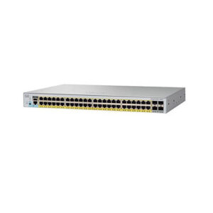 WS-C2960L-48PQ-LL | Switch Cisco 2960L 48 Port 10/100/1000 PoE+, 4 Port 10G SFP+ Uplink, LAN Lite