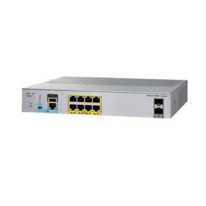 WS-C2960L-8PS-LL | Switch Cisco 2960L 8 Port 10/100/1000 PoE+, 2 Port 1G SFP Uplink, LAN Lite