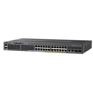 WS-C2960X-24PSQ-L | Switch Cisco 2960X 24 Port 10/100/1000 (8 Port PoE), 2 Port 1G SFP Uplink + 2 Port GBT Uplink, LAN Base